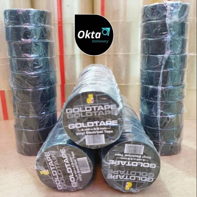 

Isolasi / Selotip Listrik Goldtape Kecil