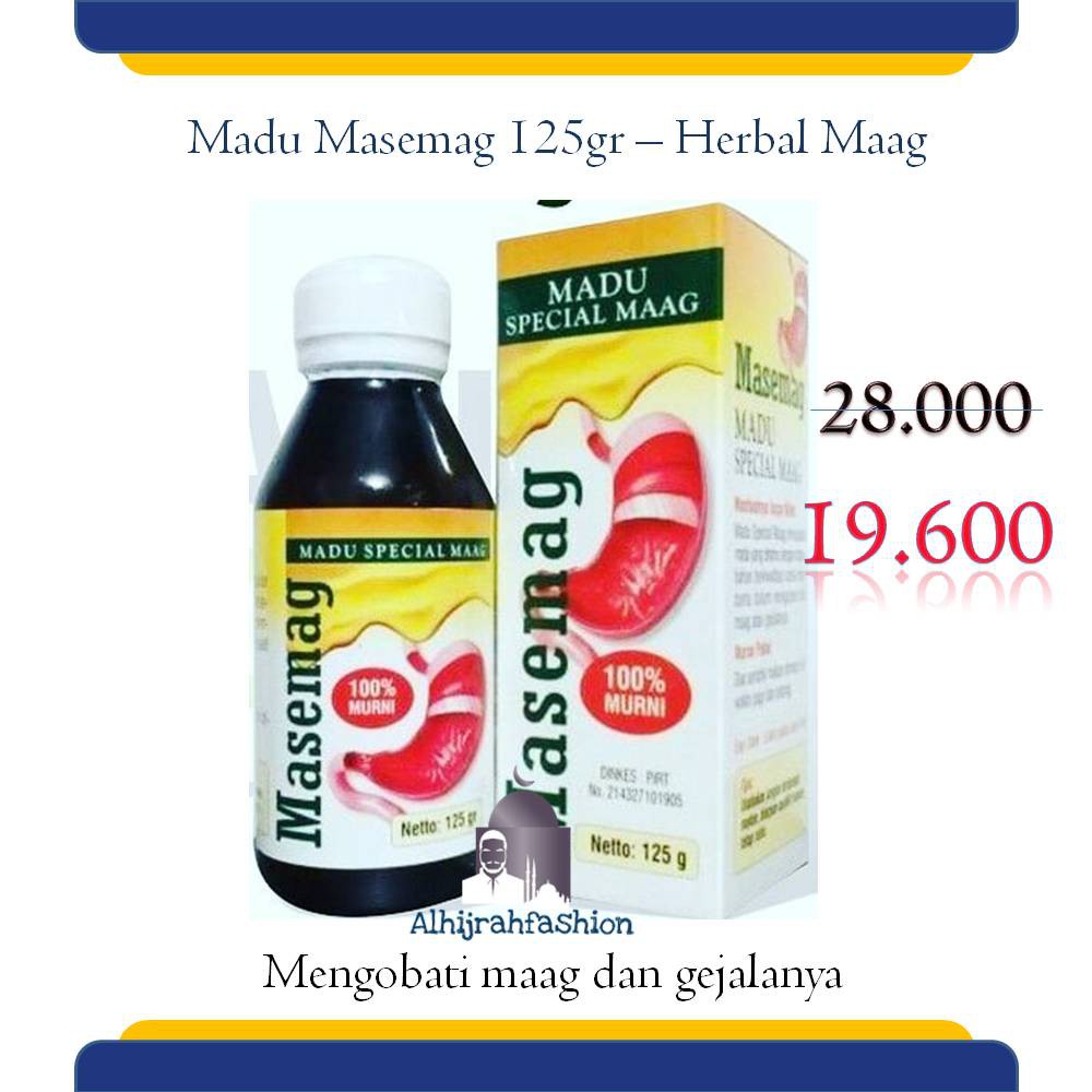 

Herbal Madu Masemag 125gr Herbal Maag Herbal Lambung Berkhasiat Ampuh