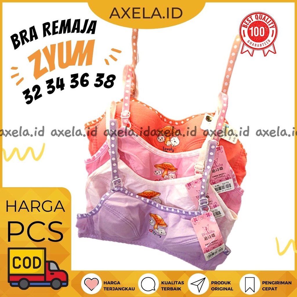 SPECIALPRICE  BRA ABG POLOS MURAH BERKUALITAS BH ANAK ABG BH ANAK REMAJA TANPA KAWAT ZYUM- AXELA