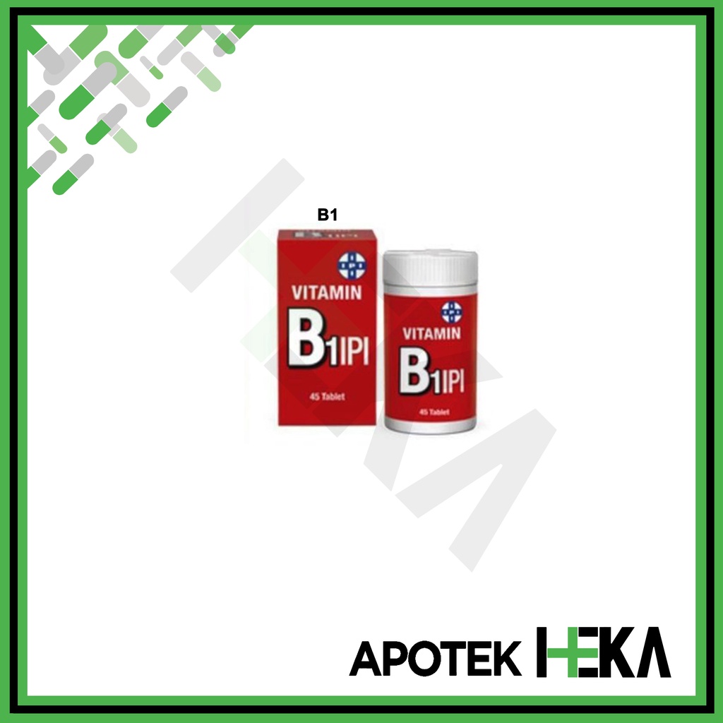 Vitamin B1 IPI Botol Merah Isi 45 Tablet (SEMARANG)