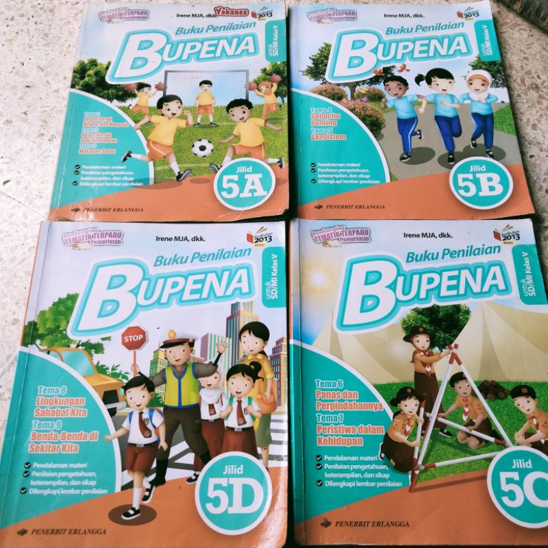 Jual Buku Penilaian Tematik Bupena Kelas 5SD | Shopee Indonesia