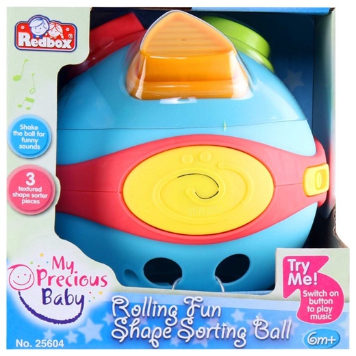 REDBOX Rolling Fun Shape Sorting Ball - Mainan