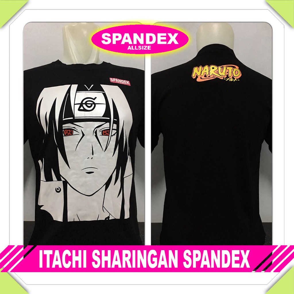 Kaos Uchiha Itachi Sharingan Shopee Indonesia