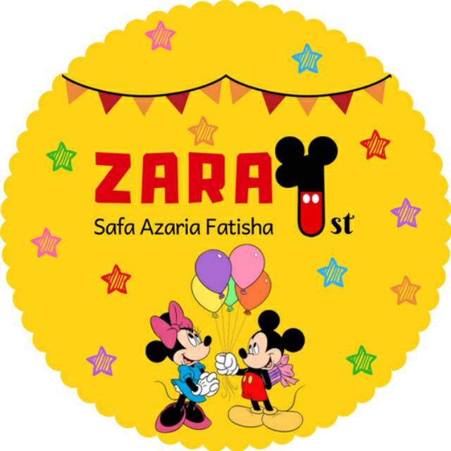 Stiker Tumpeng Mini, Box Nasi, paperbowl