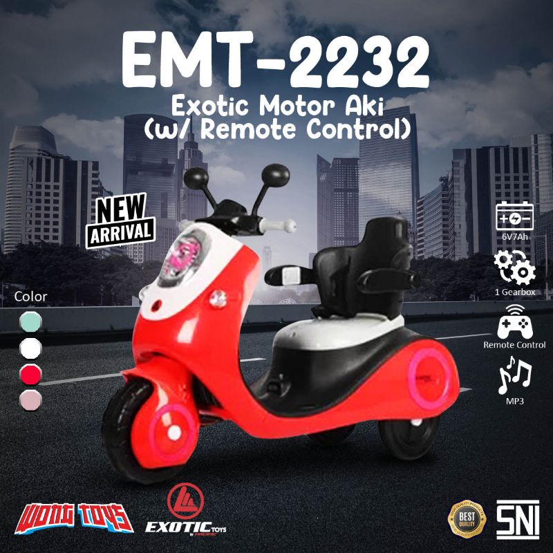 Motor Aki Exotic Remote (EMT-2232)