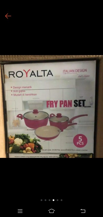 Panci Set Royalta 5 Pcs.