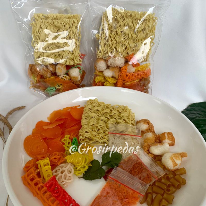 Seblak Murah Pedas Balado Instan instant garut Bandung Enak Mantap Gila jos Aceh seafood kering