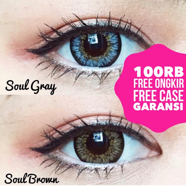 Soul gray brown softlens dreamcolor1 kemenkes