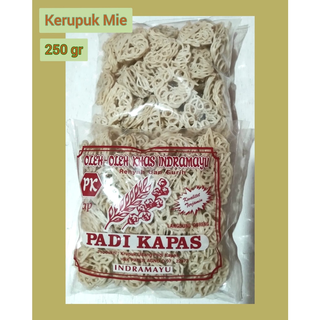 

Kerupuk Mie Ikan Tenggiri Padi Kapas