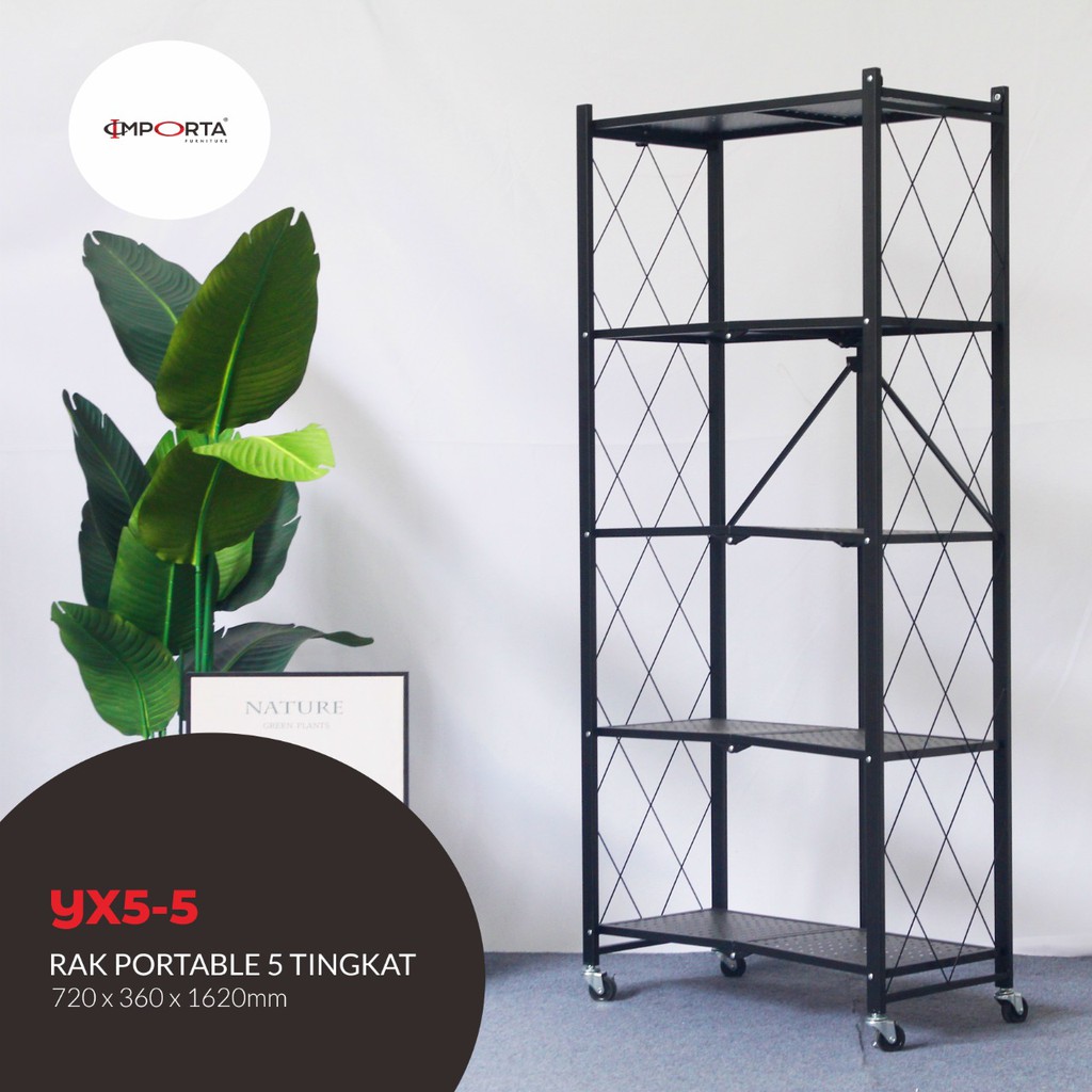 Rak besi serbaguna rak besi susun rak besi siku rak besi portable - Importa yx5 - 5