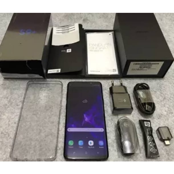Samsung s9 plus black 2nd ex sein Shadow tipis