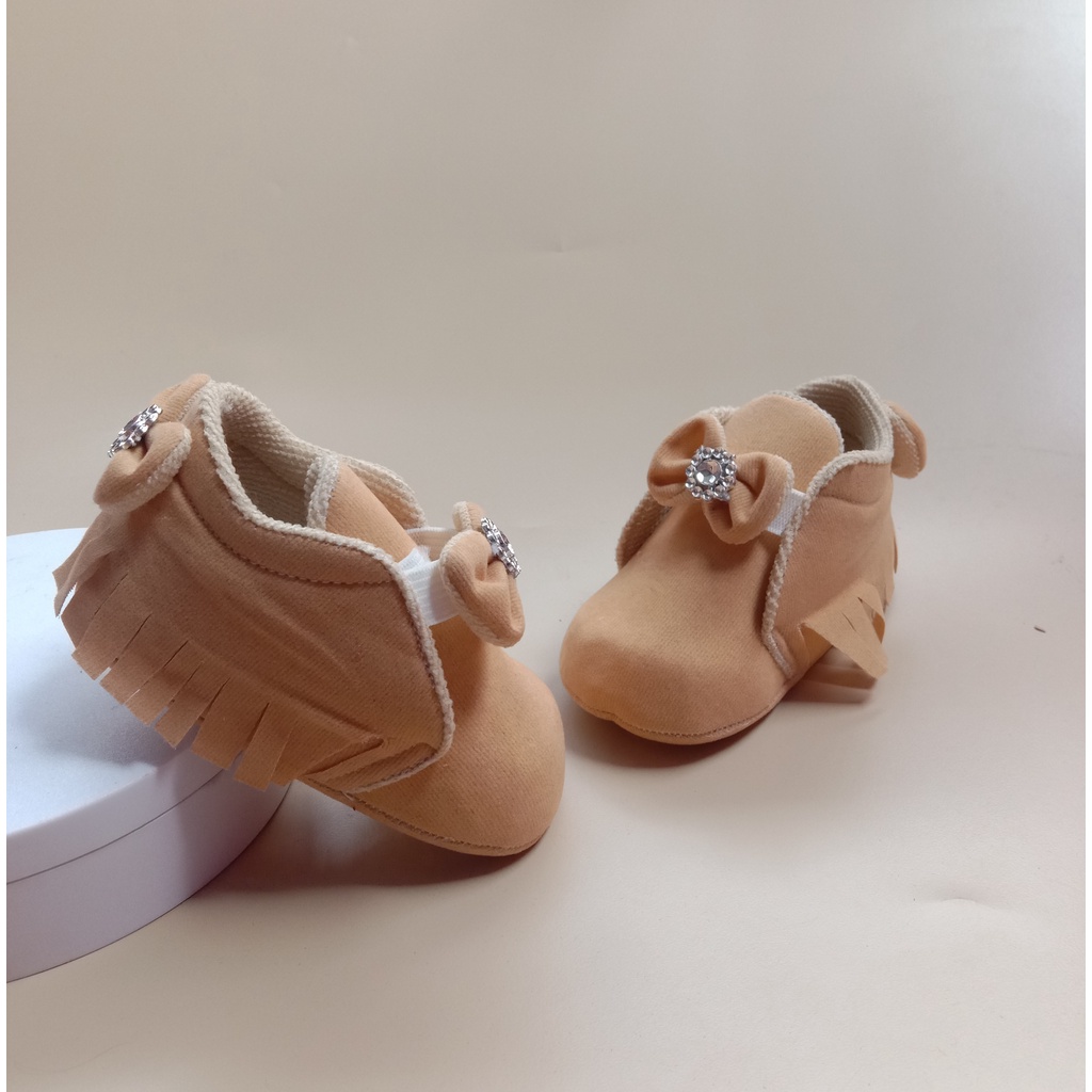 SEPATU BAYI PREWALKER PEREMPUAN USIA 0-12 BULAN / SEPATU BAYI MURAH - RAWING