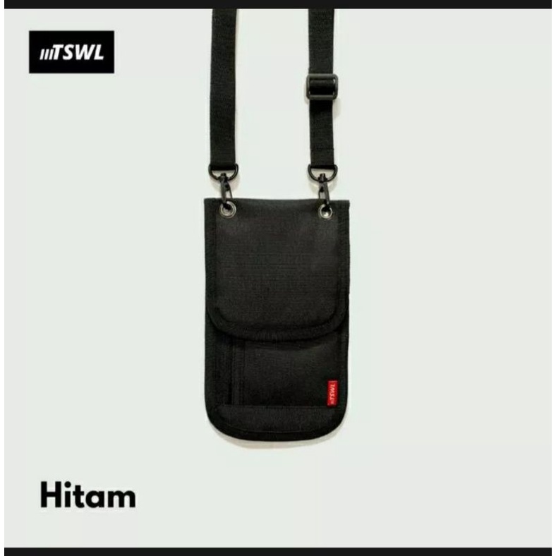 SAKO HANGING WALLET DOMPET TAS SELEMPANG MINI HP PRIA NECKBAG TERBARU TYPE A DISTRO KEKINIAN -BG666