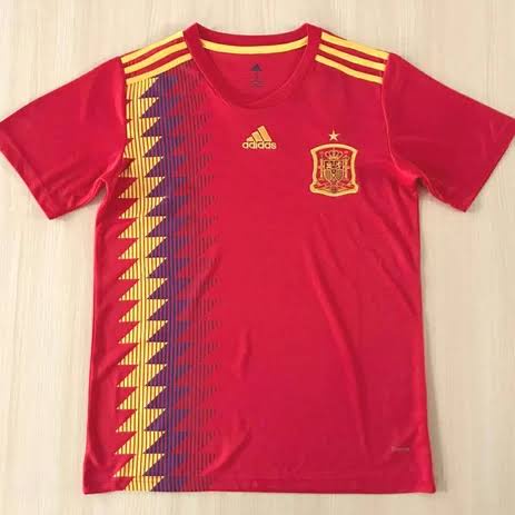 Jersey Spanyol/Spain World Cup 2018 Full Printing