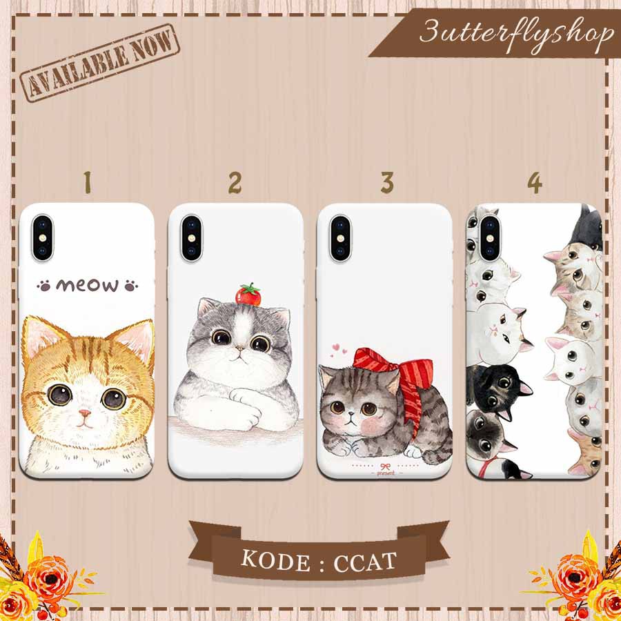 Sweety Little Cat case Oppo Vivo Realme Redmi Xiaomi Samsung iphone