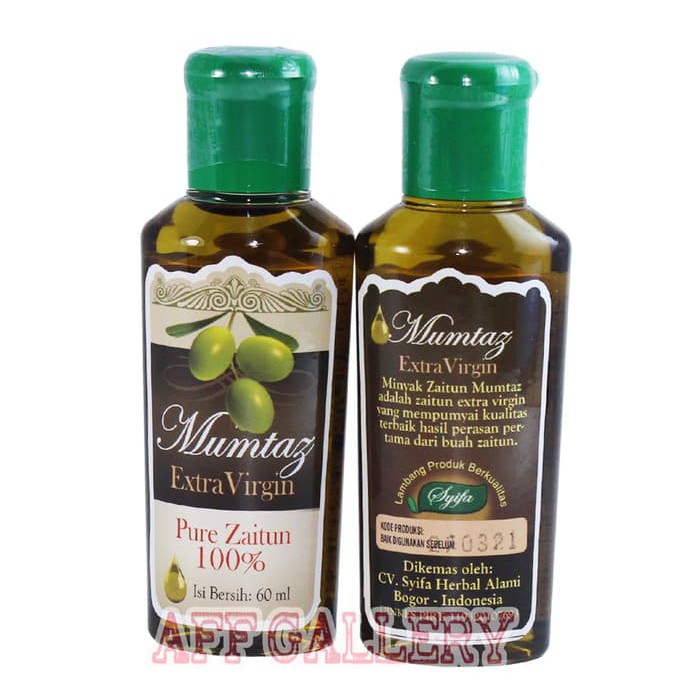 Minyak Zaitun Mumtaz 60 ML Extra Virgin Original