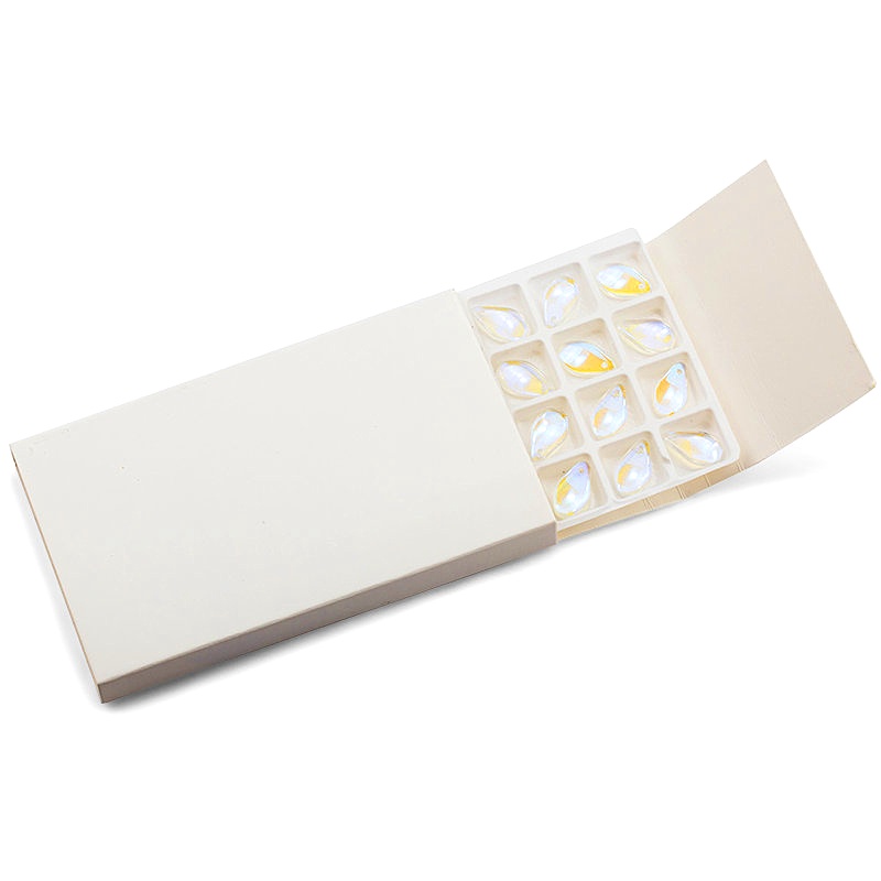 Kualitas Terbaik Super Mengkilap AB Kristal Manik-manik WaterDrop Manik-manik Manik-manik Kaca Cabochon Lampwork Manik-manik untuk Membuat Perhiasan DIY 28 Pcs/lot