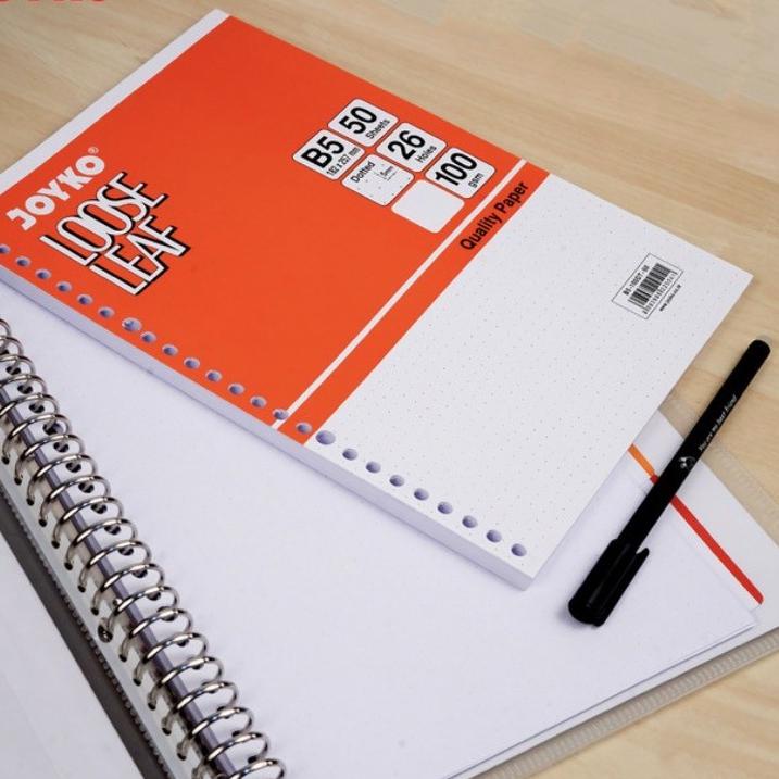 

Lagi Promo- Loose Leaf Isi Kertas Binder A5 dan B5 PLAIN 100 LEMBAR