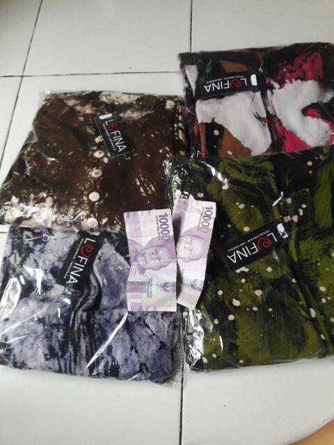 Gamis Twill Ori Pekalongan Terbaru Baju Gamis Wanita Motif Batik Abstrak Malaman 2021