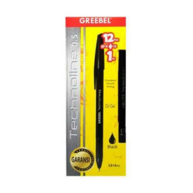 Pen / Pulpen Greebel 0.5 (1lusin free 1pcs)