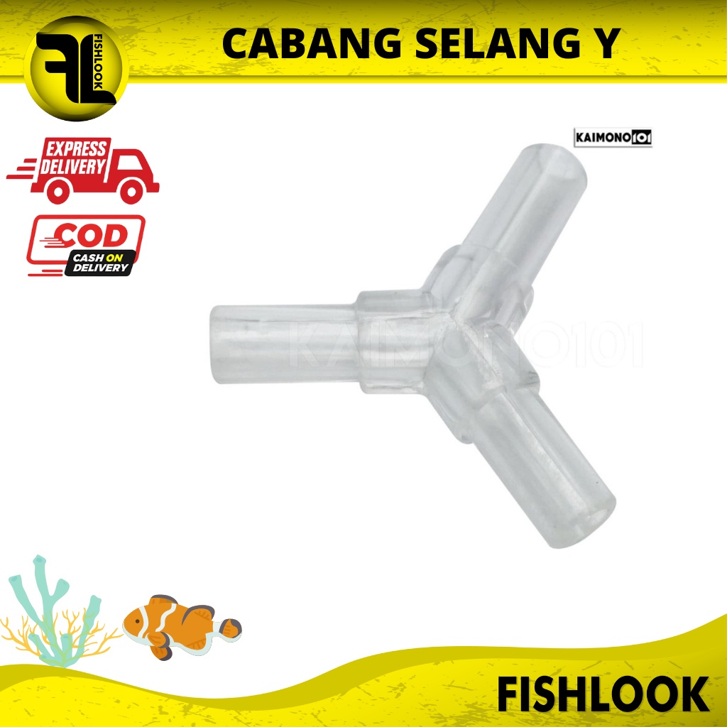 Cabang Y Penyambung Selang Udara Aerator Akuarium