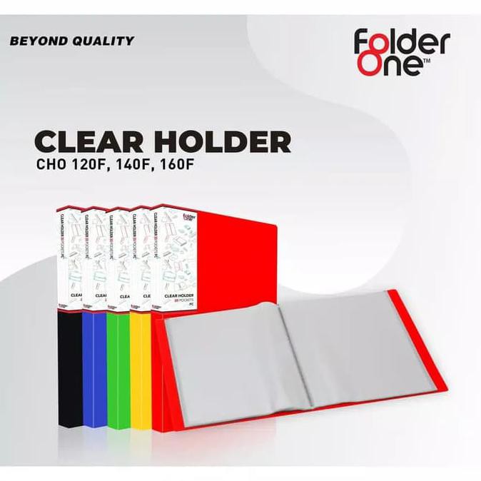 

Clear Holder Folio 20 Lembar Folder one / Display Book 20 Lembar