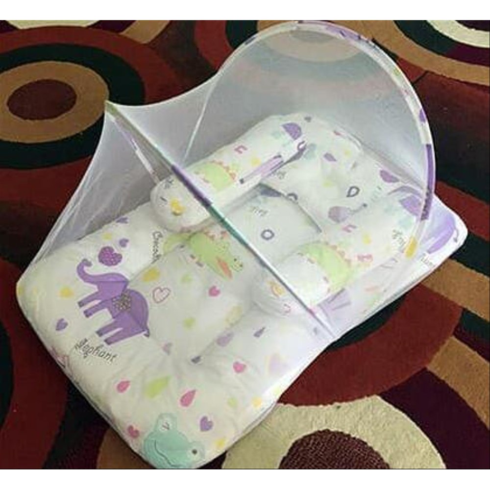 Kasur Lipat Bayi Kelambu Baby Dream / Kasur Bayi Lipat Kelambu Bantal Guling Baby Dream