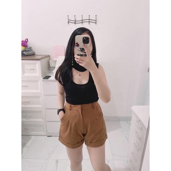 Croptop knit wanita import | croptop knit coker  wanita buntung | atasan crop rajut wanita buntung | atasan crop korean fashion wanita | aquarius boutique89 grosir