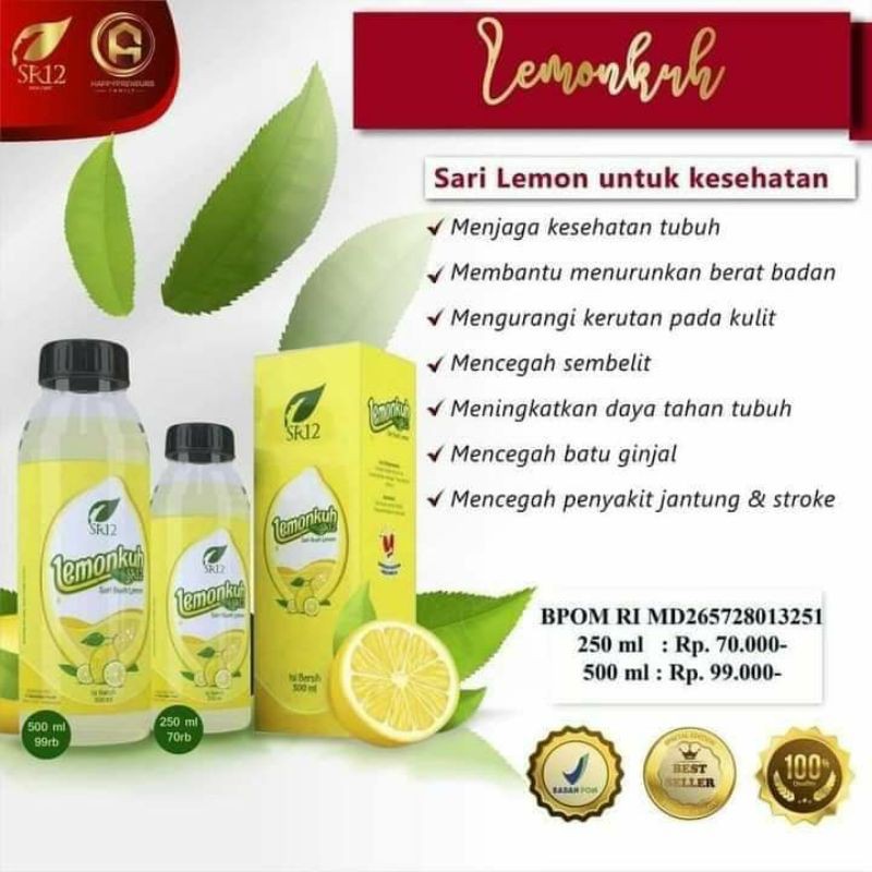 

LEMONKU SR12/PENURUN BERAT BADAN/DIET HERBAL/SUPLEMWN TUBUH