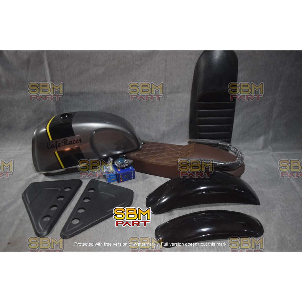 Paket Japstyle Caferacer Megapro Mono , megapro lama , tiger , scorpio thunder