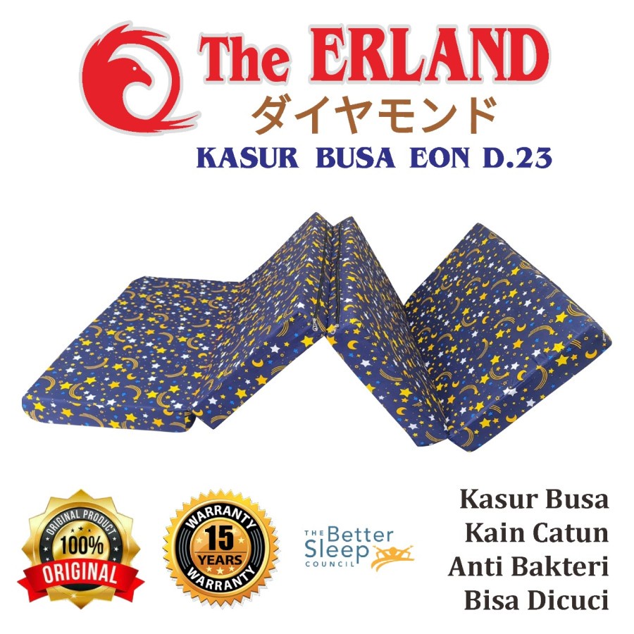 Kasur Busa Lipat Density EON D23 The Erland Lebar 90/120 cm