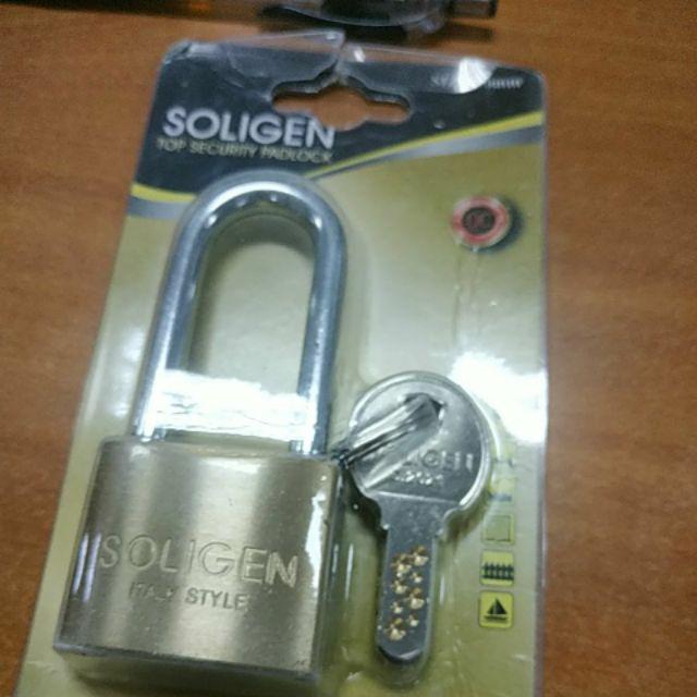 Gembok Pagar/rumah Leher Panjang Soligen Kuningan Asli 40 Mm 40mm