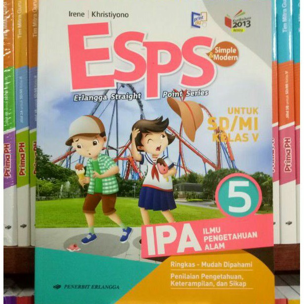 BUKU ESPS IPA SD/MI KELAS 5 REVISI K13N ERLANGGA