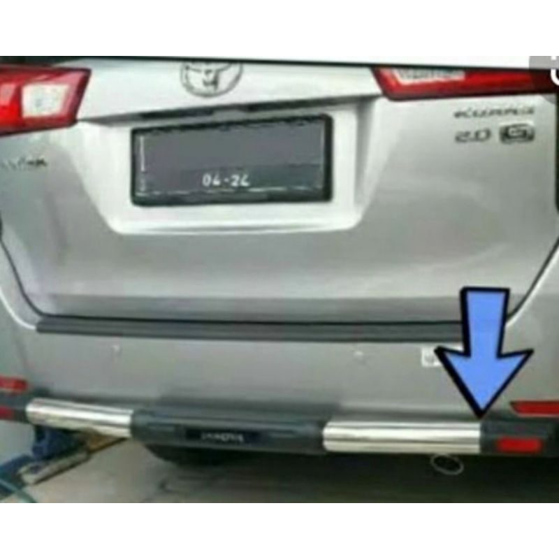 tanduk bemper belakang mobil innova reborn