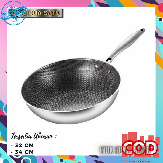 Wajan Batik Serabi Surabi Kuali Alumunium Kecil 16 Cm Katel Anti Lengket Anti Lengket Wok Pan Wajan 