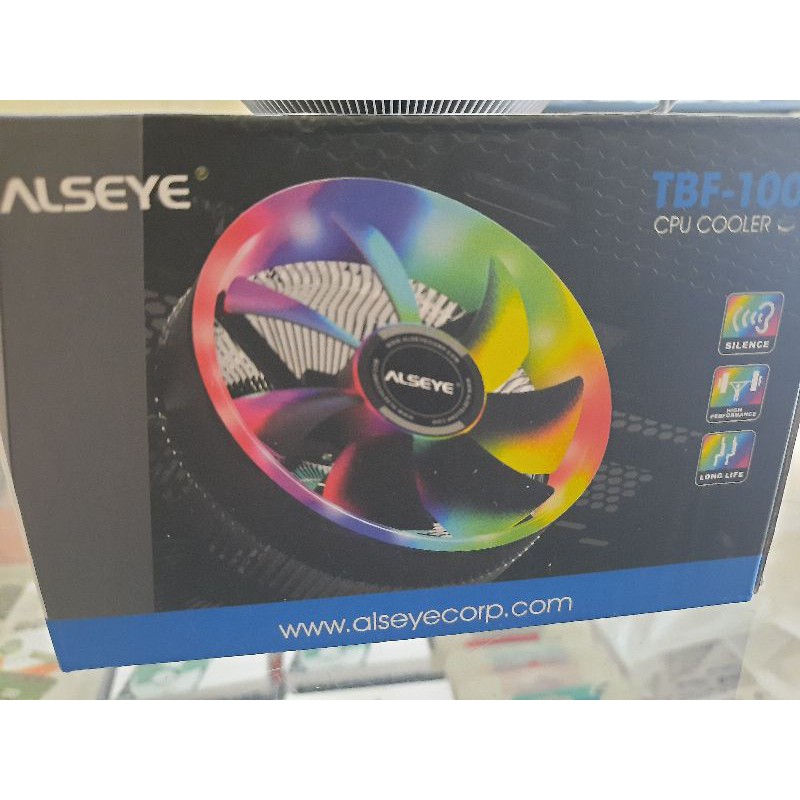 Cooler Fan Processor Rgb Alseye Luna TBF-100 Universal ( bisa Intel / Bisa Amd )