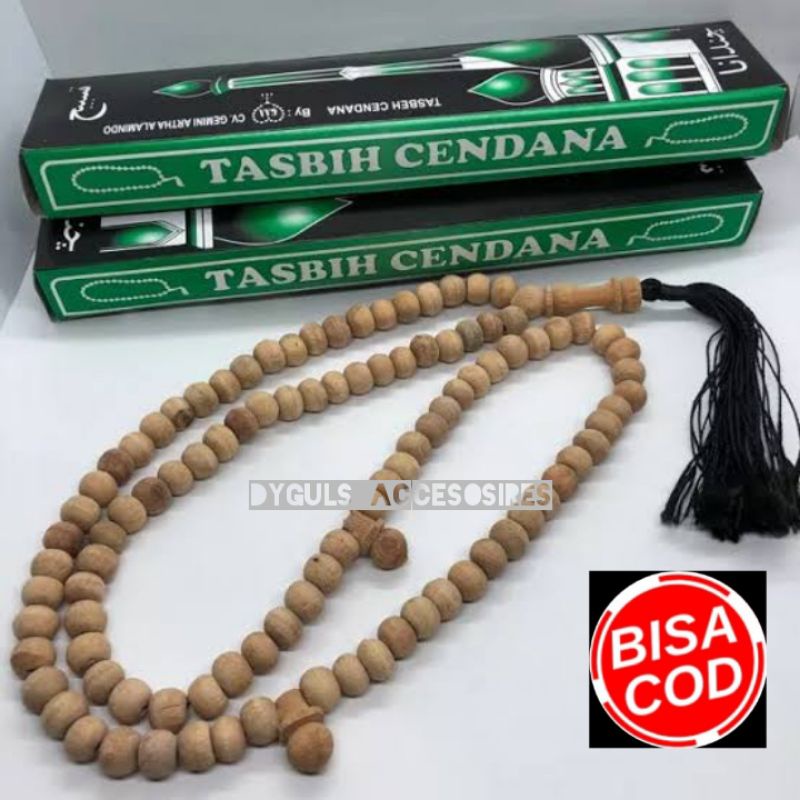 Tasbih Kayu Cendana 99 Butir Wangi