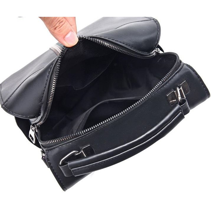 BJ20939 - BLACK/BROWN/KHAKI/PINK - TAS RANSEL SLEMPANG SERBAGUNA DISKON BIG SALE TAS WANITA FASHION IMPORT MODIS ELEGAN TERMURAH TERLARIS TERBARU BAGSTORE JAKARTA TAS BATAM JT0939