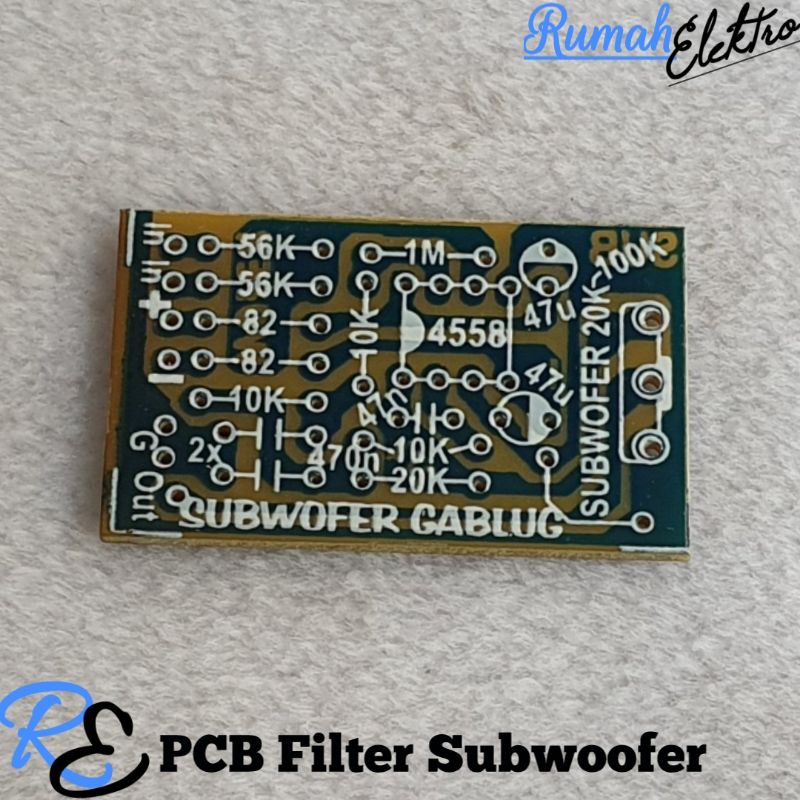 PCB Filter Subwoofer 274