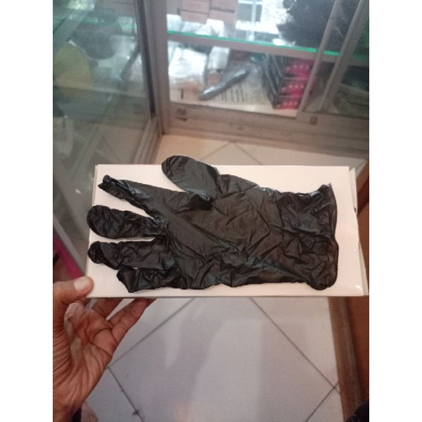 SARUNG TANGAN KARET HITAM