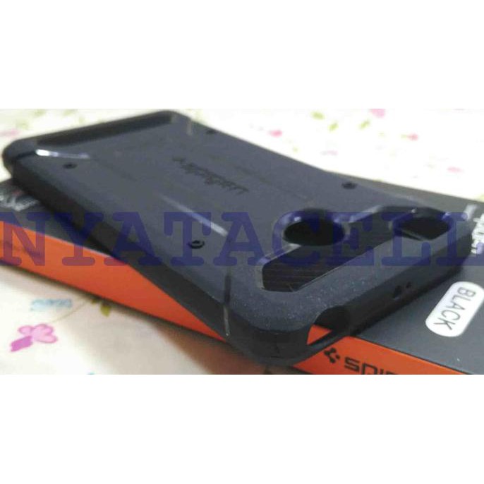 NEW SPIGEN RUGGED ARMOR XIAOMI REDMI 4X (SOFT/CASE/CAPSULE/CARBON) - HITAM MILENIA
