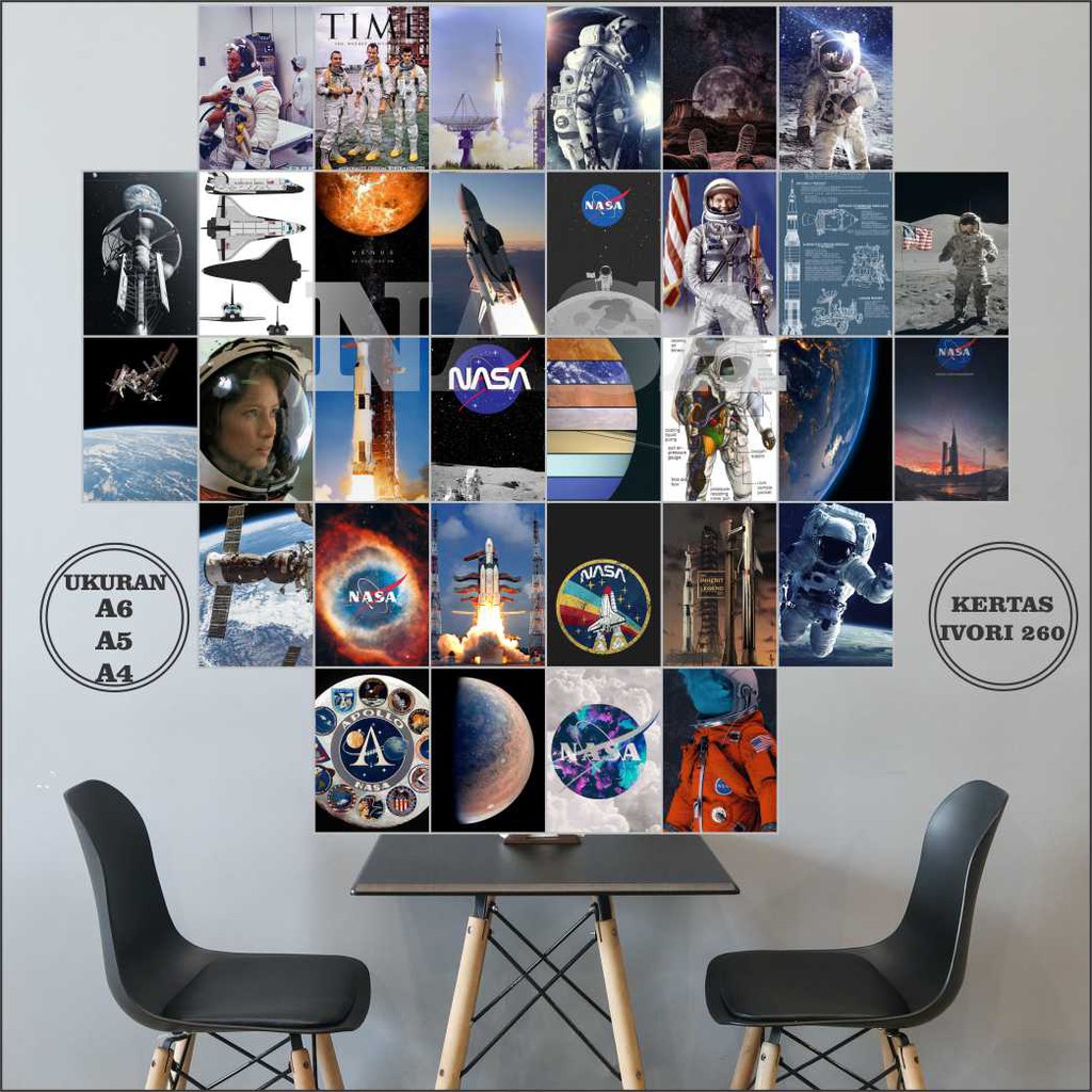 Jual POSTER DINDING AESTHETIC NASA ISI 32PCS POSTER AESTHETIC DINDING