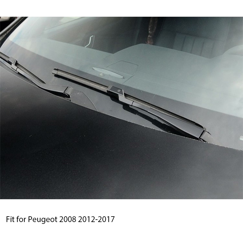 1 Set Karet Wiper Depan Mobil Untuk Peugeot 2008 2017 2016-2012yrs