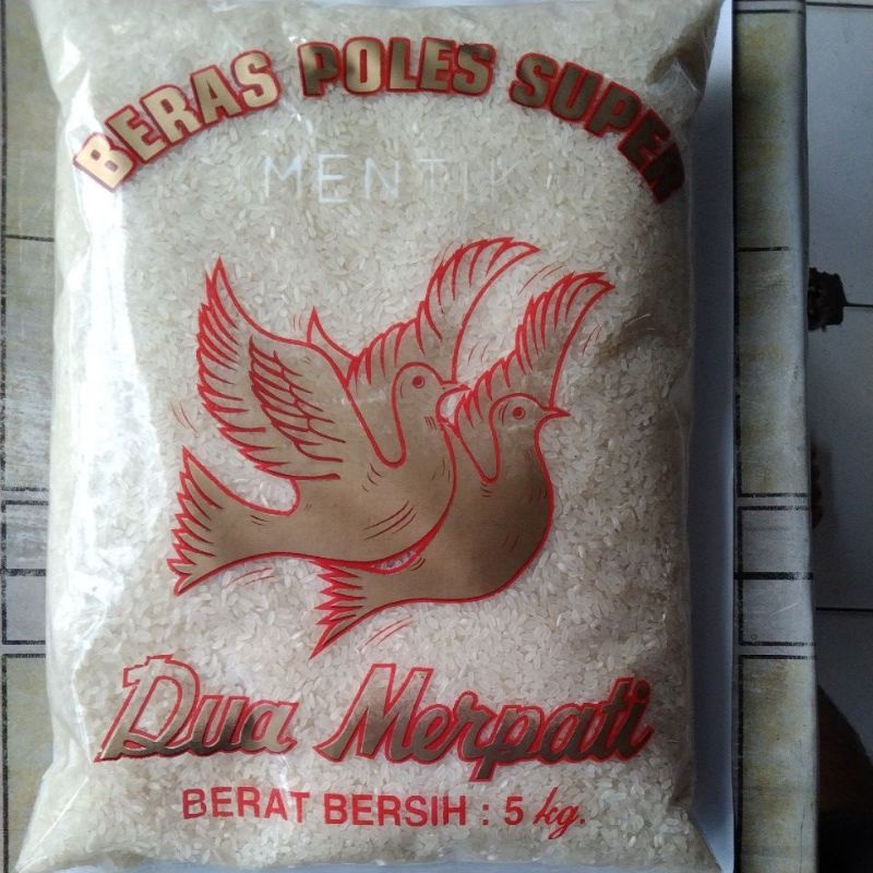 

Beras Wangi cap Dua Merpati 5 kg