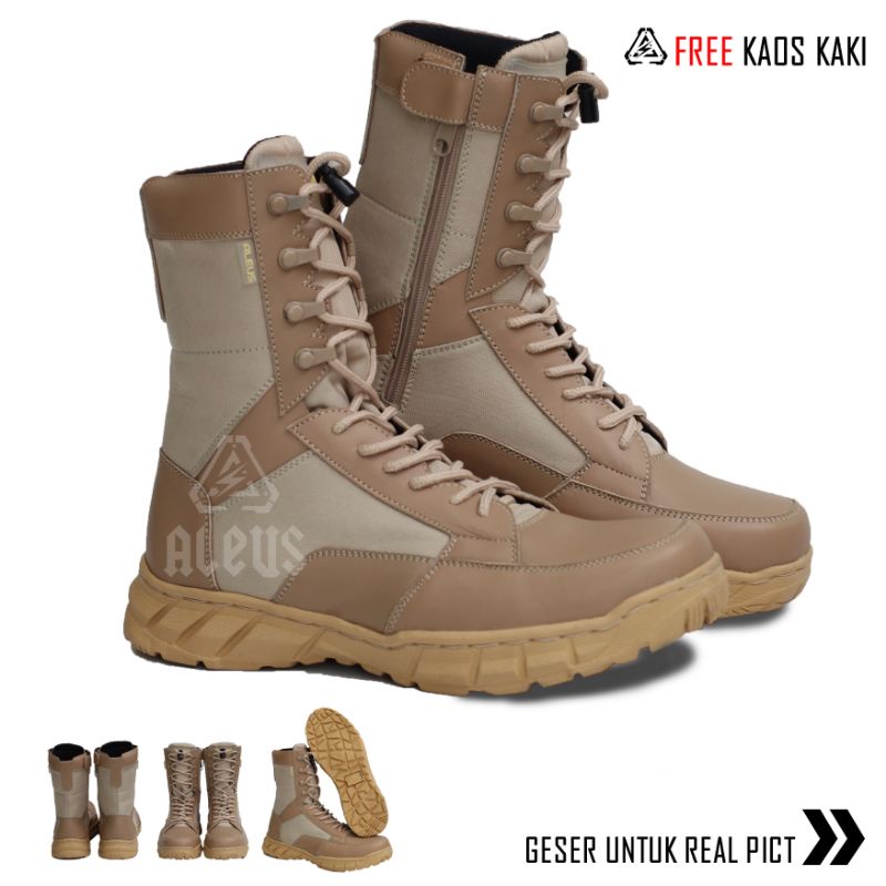 SEPATU PDL GURUN KULIT krem 029 aleus