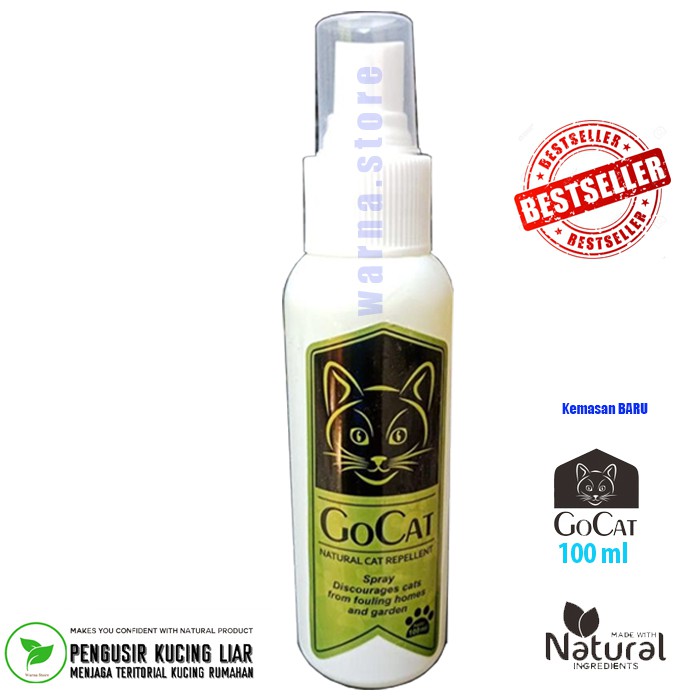 Pengusir Kucing Ampuh Murah Praktis Cat Repellent Dua Botol Spray