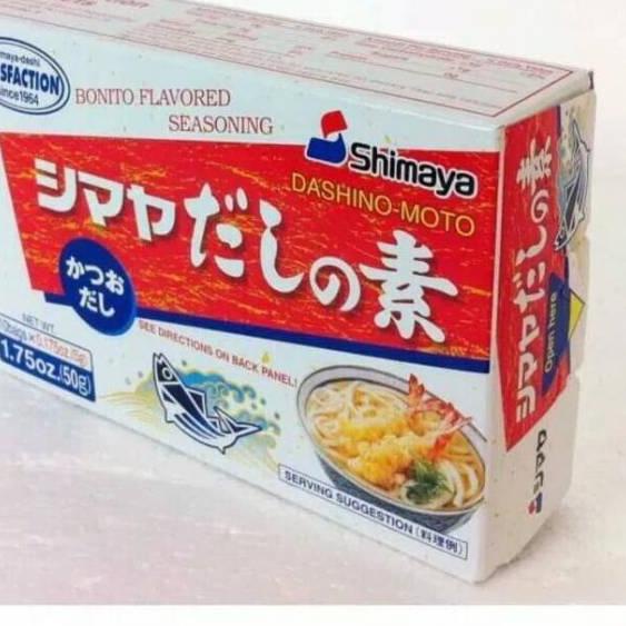 

Discount Today KHAS Shimaya Dashino moto Dashi no moto powder seasoning kaldu 50g 10x5 gr 