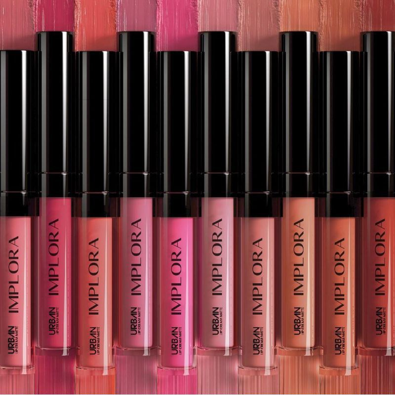 (COD) IMPLORA LIPCREAM MATTE - Implora Urban Lip cream (ready seri 1-20)