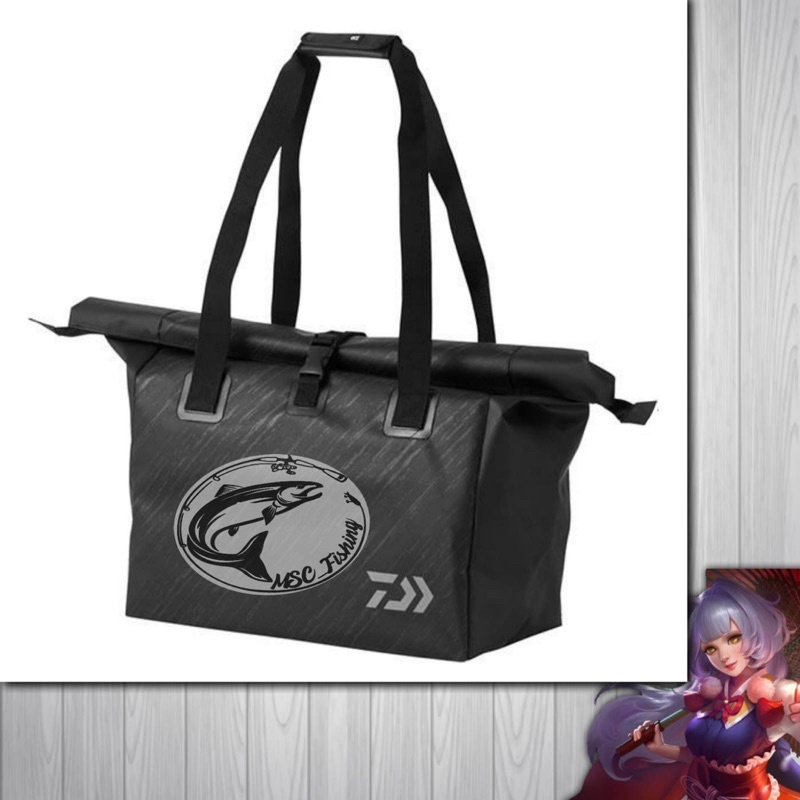 Tas Bag Daiwa TP TOTE L Black Original Tas Pancing