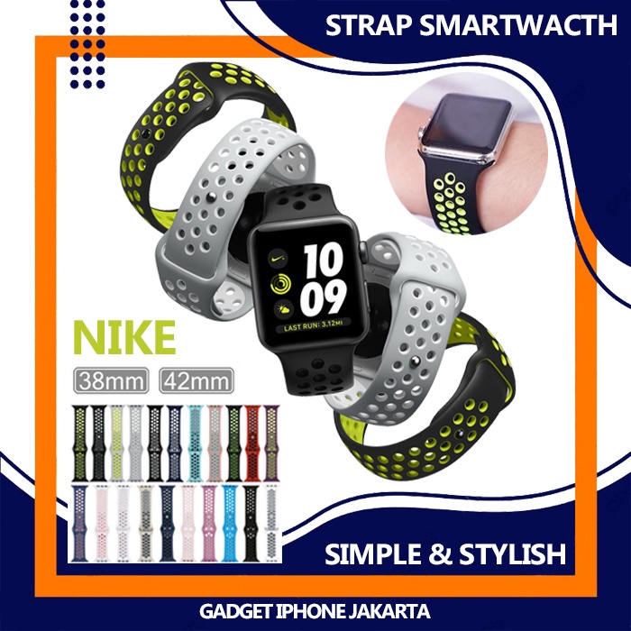 New Tali Jam Tangan Strap Apple Watch / Smart Watch / Watch / iwatch series 1 2 3 4 5 6 7 Nike watch